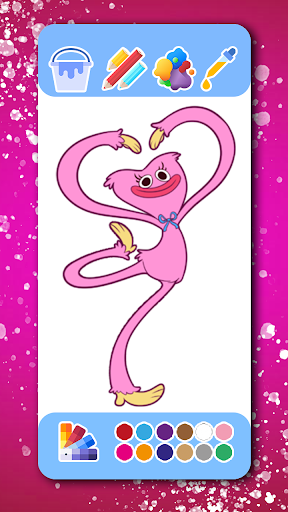 Poppy Playtime Coloring Huggy for PC / Mac / Windows 11,10,8,7 - Free ...