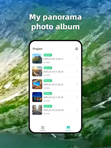 Screenshot of 360 Photo Sphere Camera