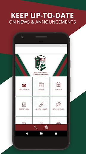 Android application Berlin Area School District screenshort