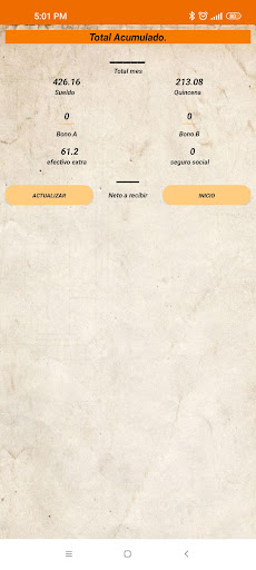 ROL-control de horas Screenshot