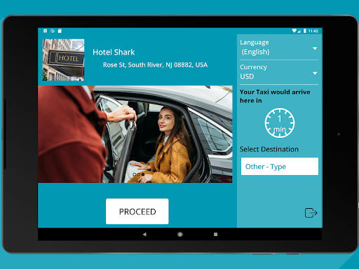Pibry Taxi Kiosk Screen 2