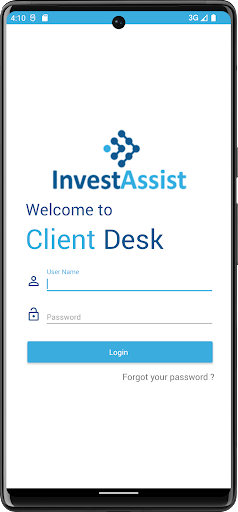 Android application Invest Assist screenshort