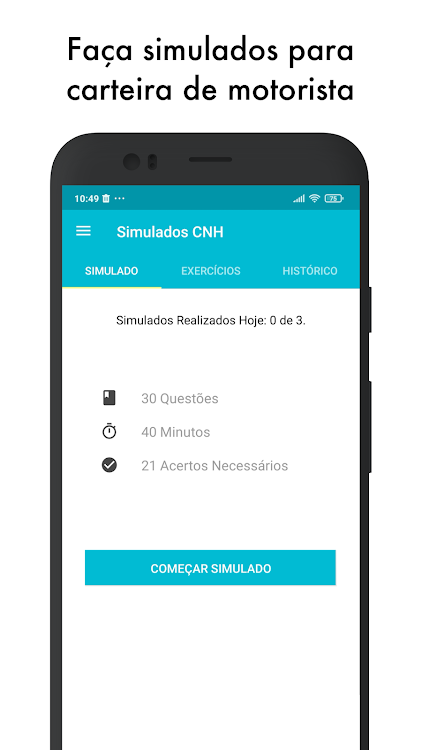 Simulados CNH - Provas Testes - 1.4 - (Android)