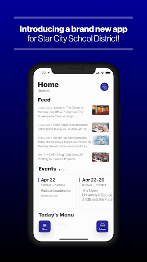 Android application Star City Schools, AR screenshort