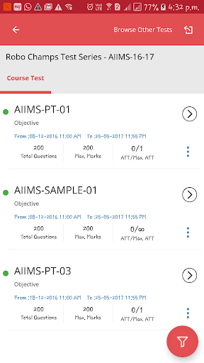 RoboAssess Screen 3