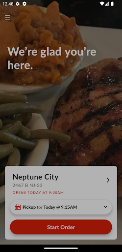 Android application Brewton's Restaurant screenshort