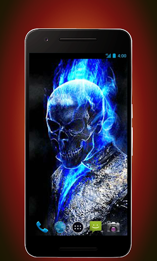 Skull Wallpapers - Fire Versio