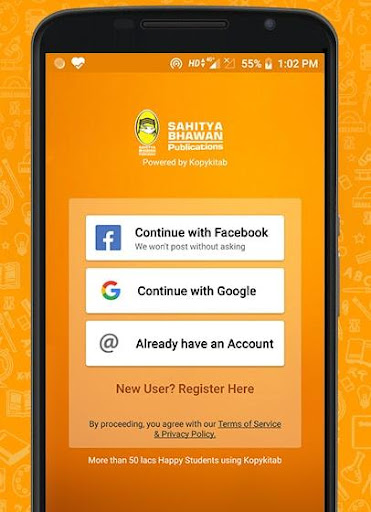 Android application Sahitya Bhawan Agra eReader & screenshort