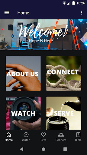 Android application New Hope Christian Community C screenshort
