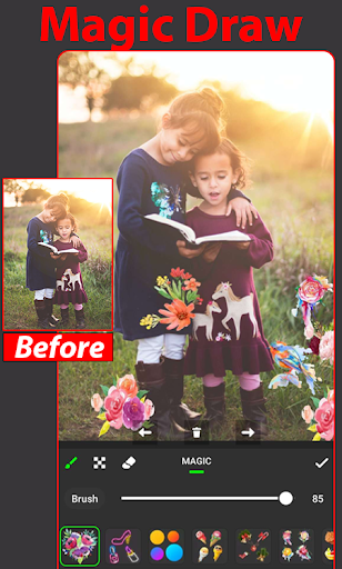 Android application Photo Editor AI Effect Collage screenshort