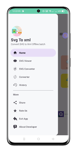 Svg To xml Screen 3