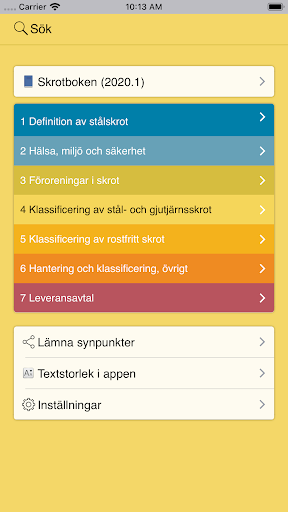 Skrotboken Screen 2