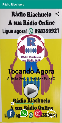 Android application Rádio Riachuelo screenshort
