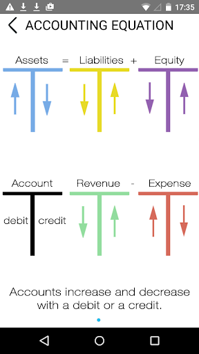 Debit and Credit - Accounting Screen 2
