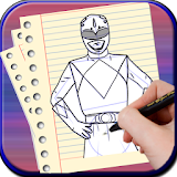 How to Draw Power Ranger icon