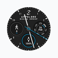 ⌚ Watch Face - Ksana Sweep for Android Wear OS