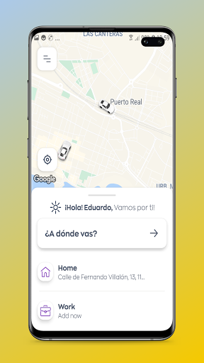 EnTaxi App Screen 3