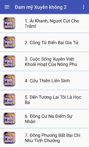 Doc truyen Dam my Xuyen khong Screen 3
