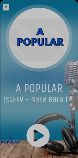 Android application A POPULAR screenshort