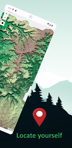 Canyonlands Offline Topo Map Screen 2