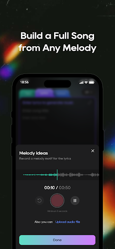 Screenshot of Mureka - AI Song&Music Maker