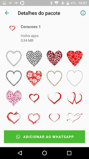 Hearts - WAStickerApps Screen 2