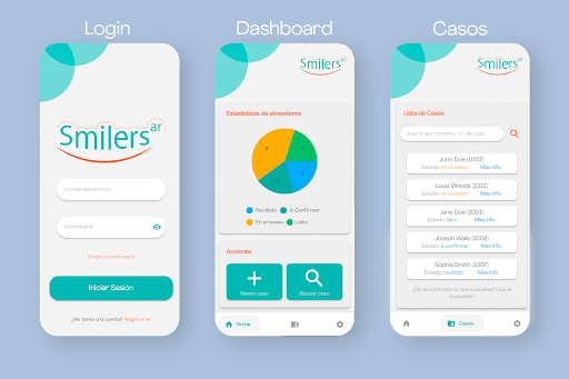 Android application Smilers screenshort
