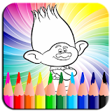Coloring Book for Trolls icon