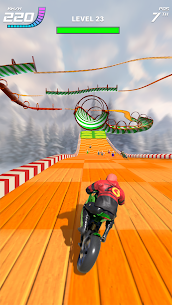 لعبة الدراجة ثلاثية الأبعاد: لعبة السباق MOD APK (أموال غير محدودة) 3