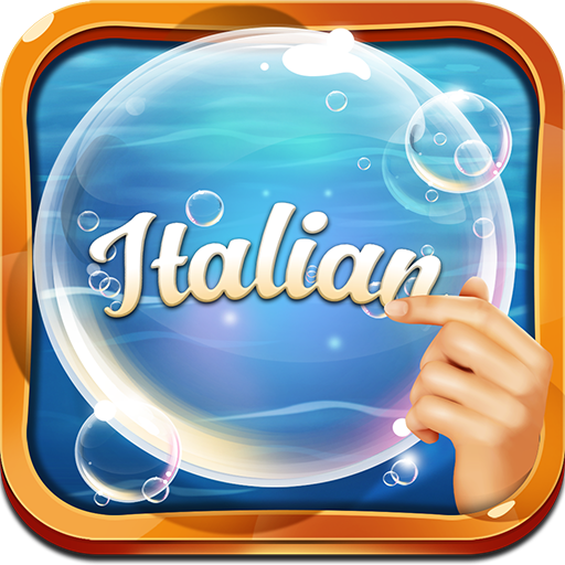 Learn Italian Bubble Bath Game  Icon