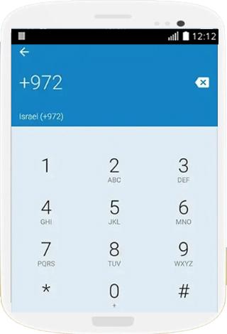 Android application Local03: International Calls screenshort