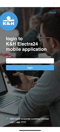 Android application K&H Electra24 screenshort