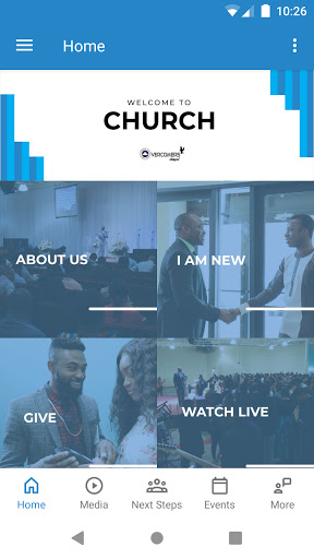 Android application Overcomers' Chapel Ottawa screenshort