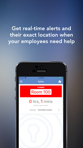 Android application TraknProtect screenshort