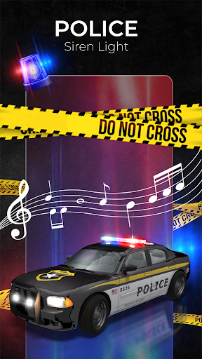 Android application Loud Police Siren & Lights screenshort