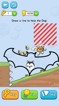Help The Dog - Draw To Save - Screenshot 4