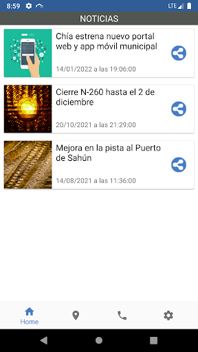 Ayuntamiento de Chía Screen 2