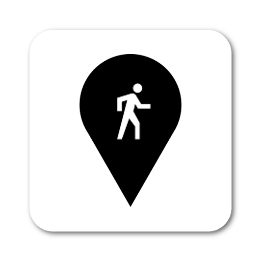 Map, Navigation for Pedestrian  Icon