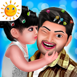 Aadhya's Spa Makeover Day With Daddy icon