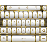 Theme TouchPal Frame W Gold icon