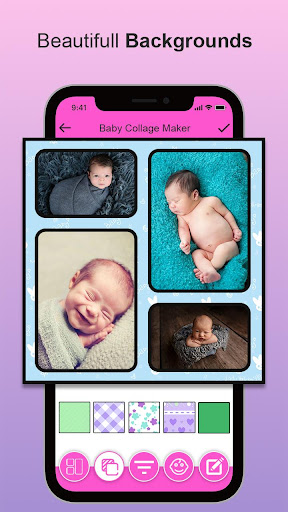 Baby Photo Collage Editor Screen 2