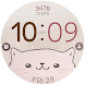 Lovely Cat digital watch face - Androidアプリ