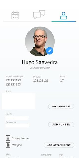 UnityX Workforce Management So Screen 2