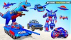 screenshot of Police Dino Robot Car Games