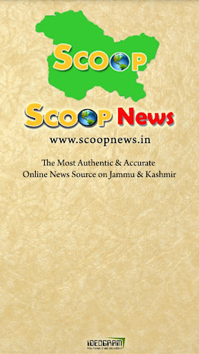 Android application Scoop News App Jammu Kashmir screenshort