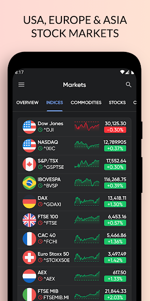 Screenshot 4 Stock Market Live - Stoxy android