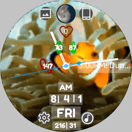 GDC HWF-601 Analog Large Fonts