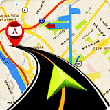 GPS Navigation Test - Earth Route Finder Map Guide icon
