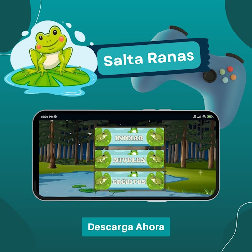 Android application Salta Ranas screenshort