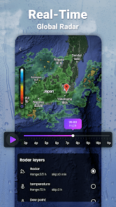 Captura de Pantalla 2 Tiempo & Radar: Clima local android